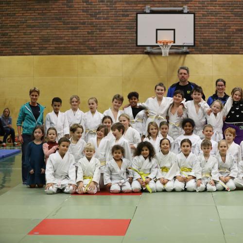 Judo Gruppenfoto