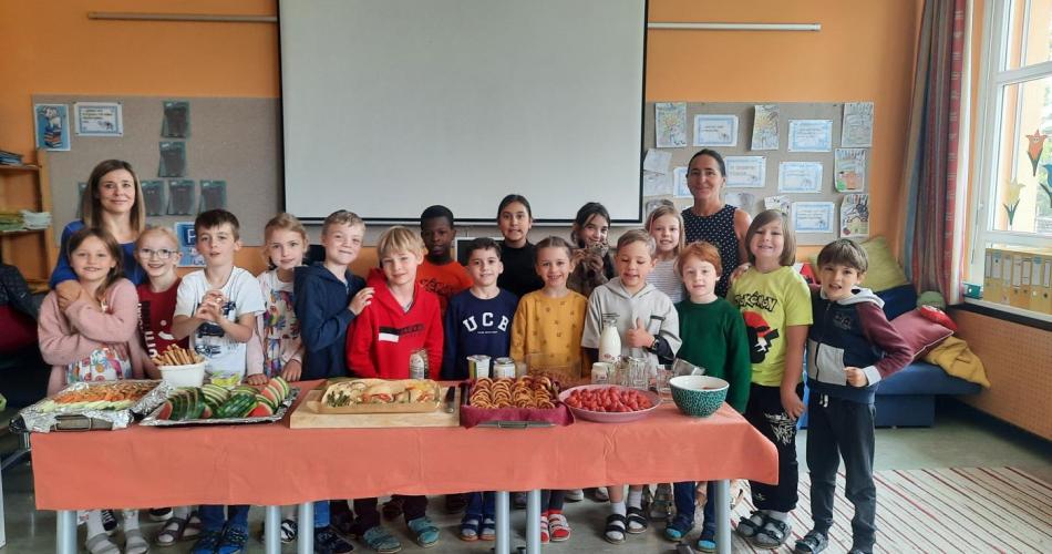 vitaminreiches Buffet in der 2b