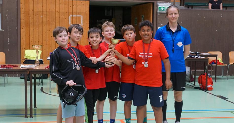2. Platz beim Floorball-Turnier